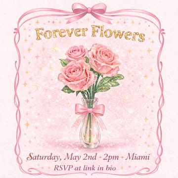 Cover Image for Forever Flowers 💐✨