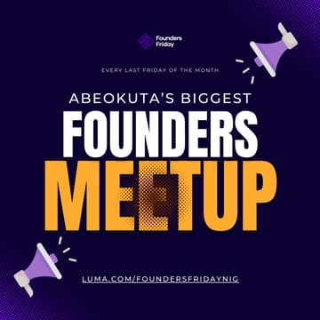 Cover Image for Founders Friday Abeokuta