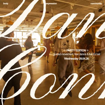 Cover Image for Dance & Connect: Special Edition Vol.1 🪩 guided movement, free dance & live DJ set