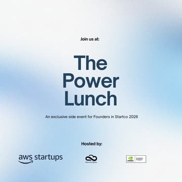 Cover Image for The Power Lunch By AWS, NVIDIA, Morris & Opazo