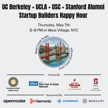 Cover Image for UC Berkeley × UCLA × USC × Stanford Startup Builders Happy Hour