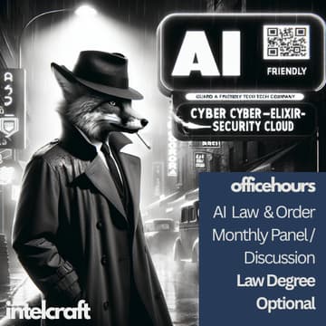 Cover Image for [officehours #3X] AI Law & Order (Policy) - Don't have to be a lawyer to join.