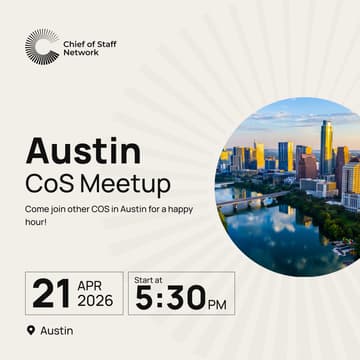 Cover Image for Austin CoS Meetup (4/21)