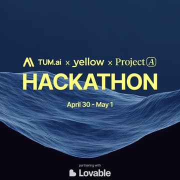 Cover Image for Project A x Yellow x TUM.ai E-Lab - Hackathon