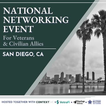 Cover Image for San Diego Military Veteran Networking