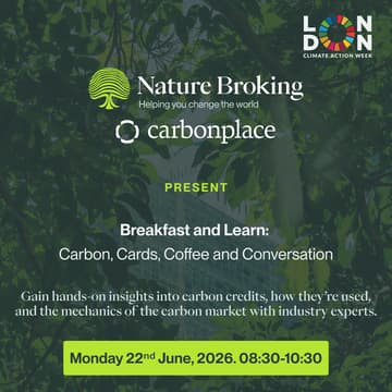 Cover Image for Breakfast and Learn: Carbon, Cards, Coffee and Conversation