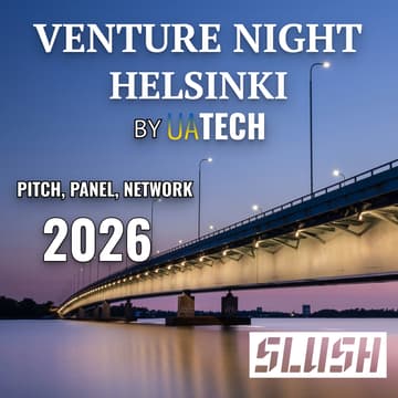 Cover Image for UAtech Venture Night @ Slush 2026 (TENTATIVE DATE)– The Ultimate Startup & Investor Experience!