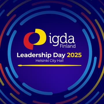 Cover Image for Leadership Day 2025 by IGDA Finland