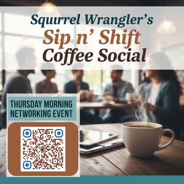 Cover Image for Squirrel Wrangler's Sip n Shift (aka "Coffee")