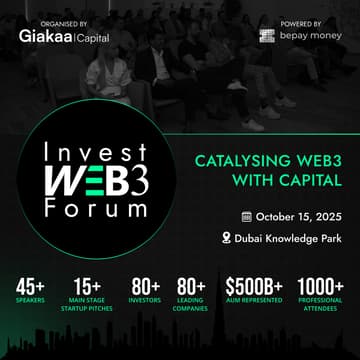 Cover Image for Invest Web3 Forum 2025, Dubai (3rd Edition)