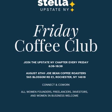 Cover Image for ROC: Friday Coffee Club with Stella