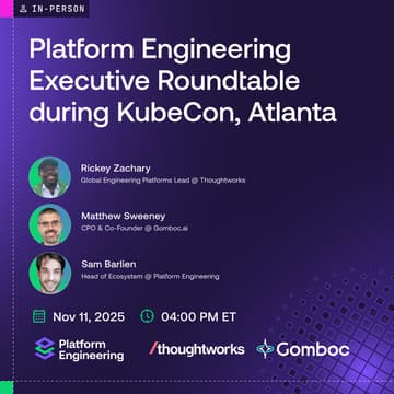 Cover Image for Platform Engineering Executive Roundtable during KubeCon, Atlanta