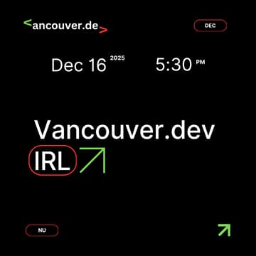 Cover Image for Vancouver.dev IRL