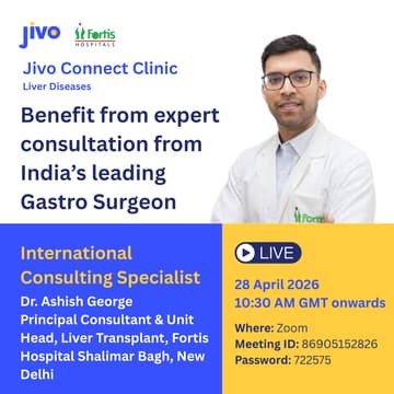 Cover Image for Jivo Connect Clinic - Liver Diseases