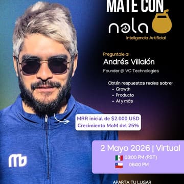 Cover Image for Andrés Villalón @ Mate con Nola