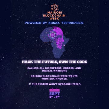 Cover Image for Nairobi Blockchain Week Hackathon