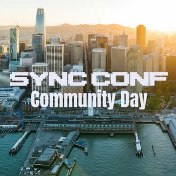 Cover Image for Sync Conf Community Day