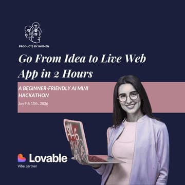 Cover Image for Virtual Hackathon  — Go From Idea to Live Web App in 2 Hours