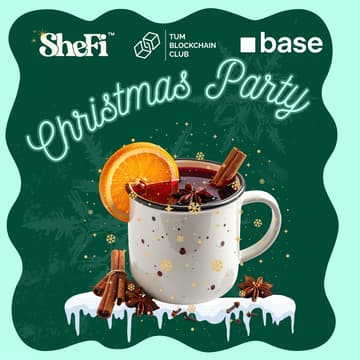 Cover Image for SheFi x TUM Blockchain Club – Christmas Party 🎄