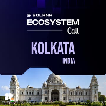 Cover Image for Solana Ecosystem Call IRL - Kolkata, India