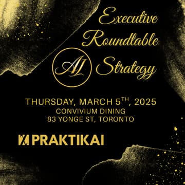 Cover Image for Executive Roundtable Dinner: AI Strategy