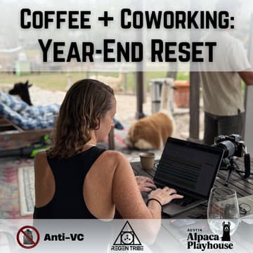 Cover Image for Coffee + Coworking: Year-End Reset