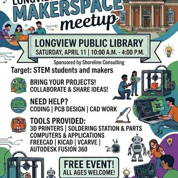 Cover Image for Longview Maker space Meetup