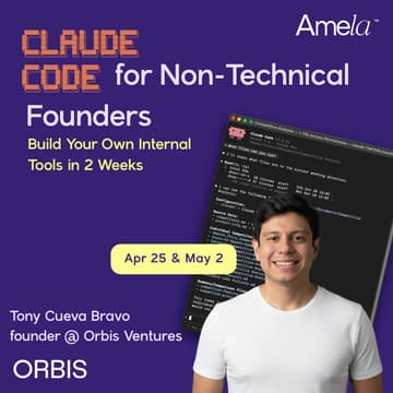 Cover Image for Claude Code for Non-Technical Founders: Build Your Own Internal Tools in 2 Weeks - Session 1 & 2