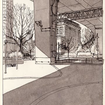 Cover Image for Along the Granville Shoreline: Sketchwalk with Heather Souliere
