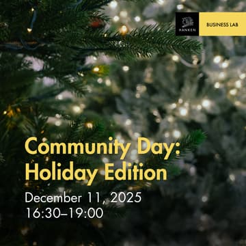 Cover Image for Hanken Business Lab Community Day: Holiday Edition