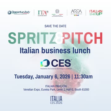 Cover Image for Spritz&Pitch – Italia @ CES 2026