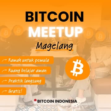 Cover Image for Bitcoin Indonesia Community Meetup Magelang 27 September 2026