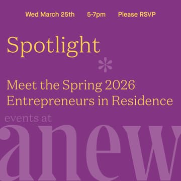 Cover Image for Spotlight: Spring 2026 Entrepreneurs in Residence Roundtable