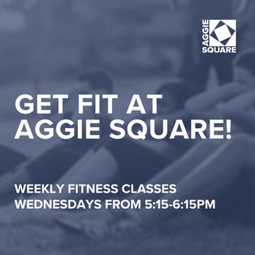 Cover Image for Get Fit At Aggie Square: Fitness Class