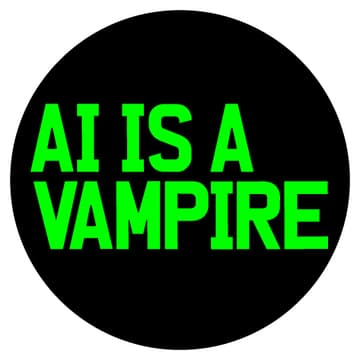 Cover Image for AI IS A VAMPIRE AN EXHIBITION BY KRIS LUCKRAJ WITH JEREMY DENISTY FIRE SITE CHAT