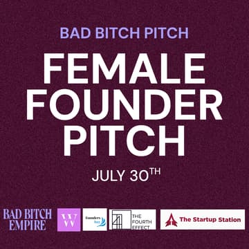 Cover Image for Female Founder Pitch Showcase