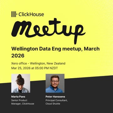 Cover Image for Wellington Data Eng meetup, March 2026