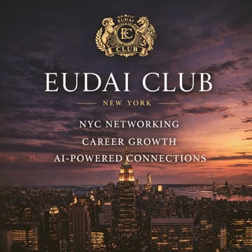 Cover Image for EUDAI Club: NYC Networking, Social Connections & AI Powered Experiences