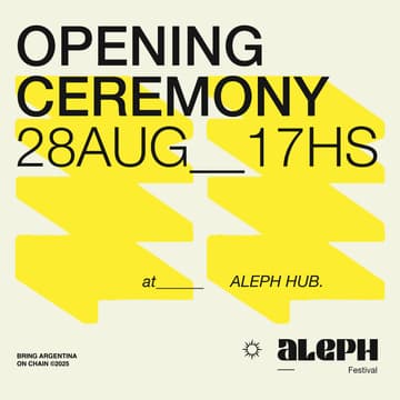 Cover Image for Aleph Festival | Opening Ceremony