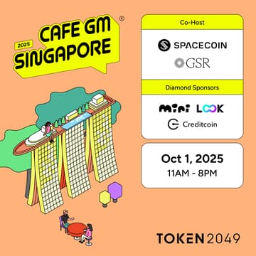 Cover Image for CafeGM by Spacecoin & GSR - DePIN & RWA & Web3 | Day1