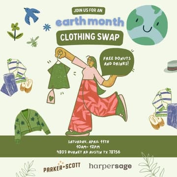 Foto de portada de Celebrate Earth Month with a Curated Clothing Swap