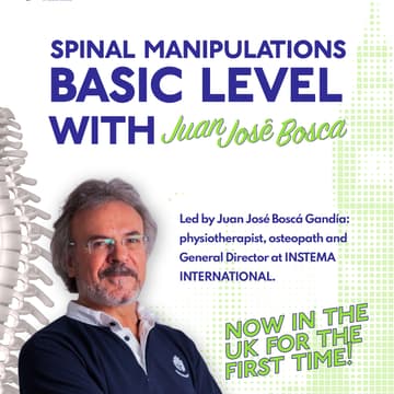 Cover Image for Learn Basic Spinal Manipulations with JJ Boscà Gandía