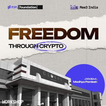 Cover Image for P2P.Foundation : Freedom Through Crypto