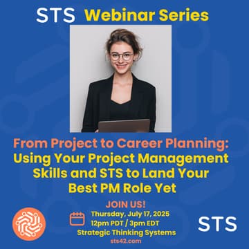 Cover Image for From Project to Career Planning: Leveraging Your Project Management Skills and STS to Secure Your Best PM Role Yet