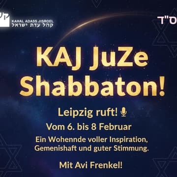 Cover Image for KAJ JuZe Schabbaton in Leipzig
