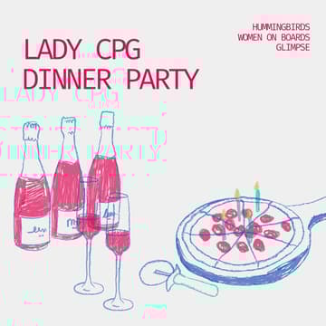 Cover Image for lady cpg dinner party