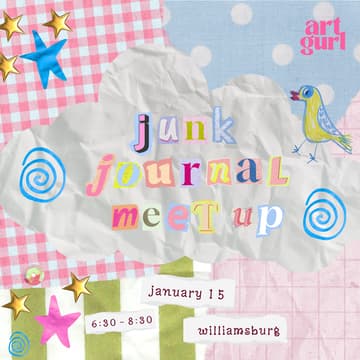 Cover Image for junk journaling meet up: dream big edition!