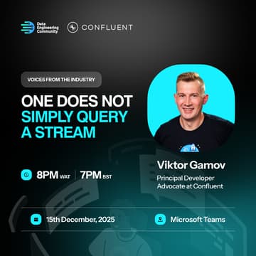 Cover Image for One Does Not Simply Query a Stream