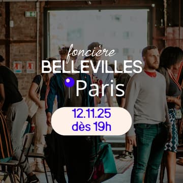 Cover Image for Soirée pour visiter un tiers-lieu et découvrir la Foncière Bellevilles [Paris]