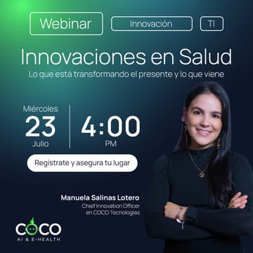 Cover Image for Webinar: Innovaciones en Salud con COCO